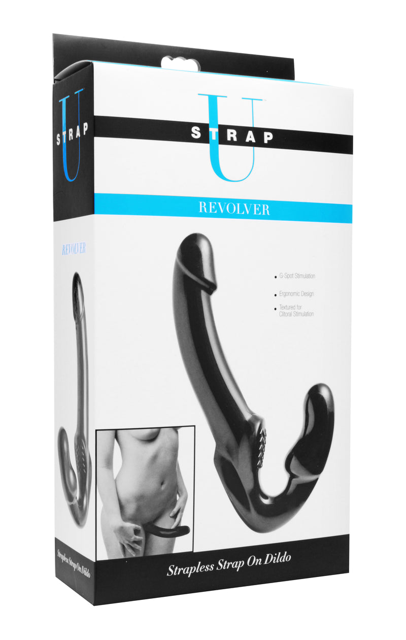 XR Brands Revolver Strapless Strap on G Spot Dildo
