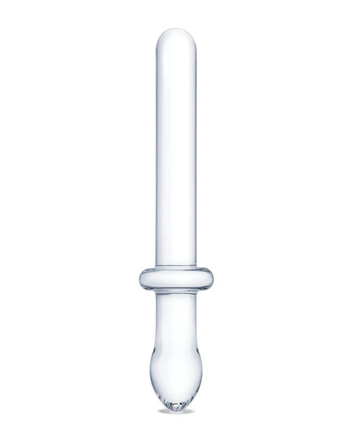 "9.25 Inch Classic Smooth Dual-Ended Dildo - Clear GLAS-166"