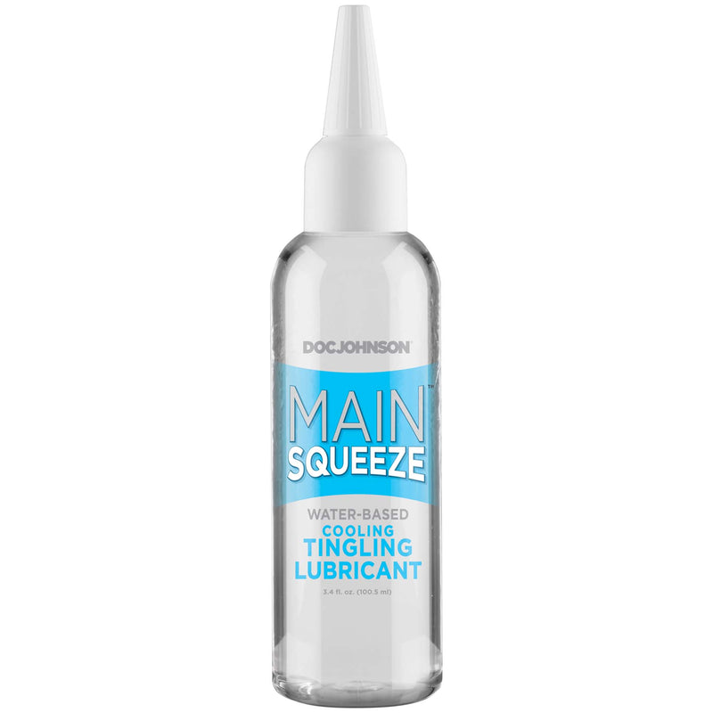 Doc Johnson Main Squeeze - Cooling/ Tingling - 3.4 Fl. Oz Bulk