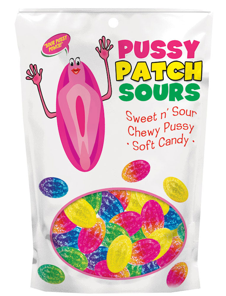 Hott Products Pussy Patch Sours - 12 Piece Display