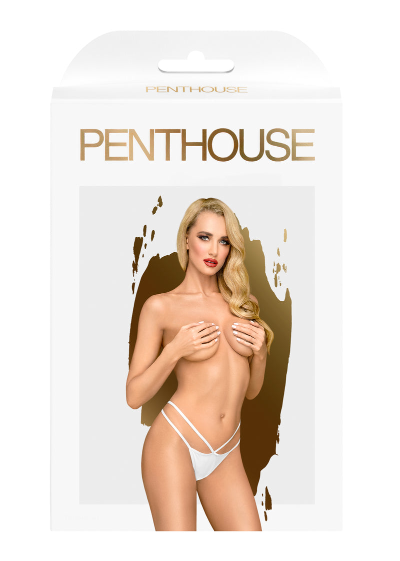 Penthouse Lingerie Classified - L/ XL - White