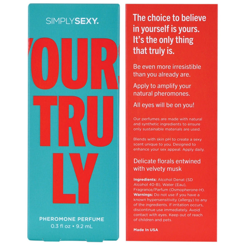 Classic Brands Simply Sexy Pheromone Perfume Yours Truly 0.3 Oz