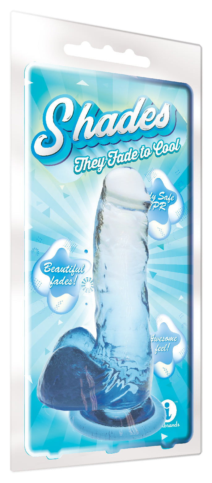 Icon Brands Shades - 7 Inch Gradient Dong - Blue