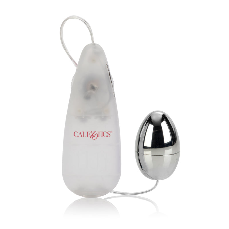 CalExotics Pocket Exotics Vibrating Egg - Silver