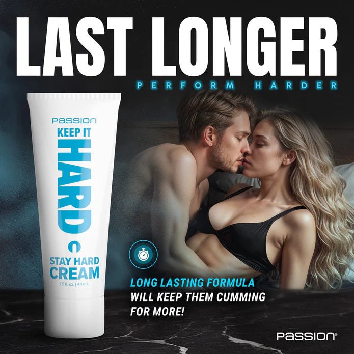XR Brands Keep It Hard Stay Hard Cream 1.5oz
