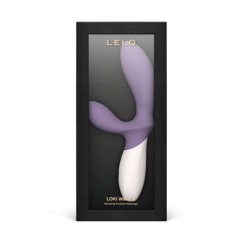 Lelo Loki Wave 2 - Violet Dust - Vibrating - Prostate Massager