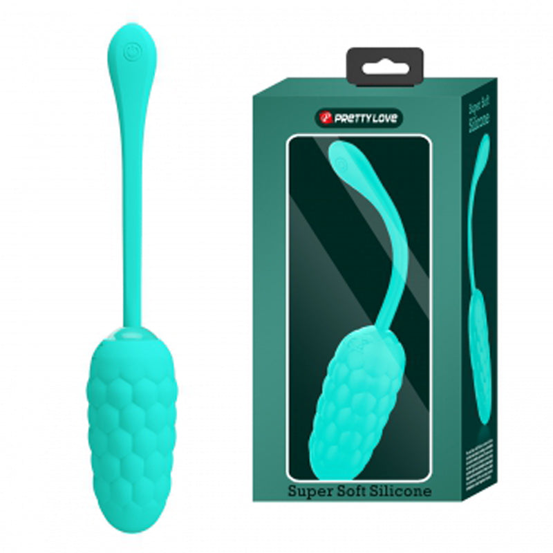 Pretty Love Marina Rechargeable Vibrating Egg - Turquoise