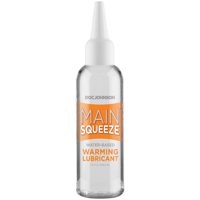 Doc Johnson Main Squeeze - Warming - 3.4 Fl. Oz. Bulk