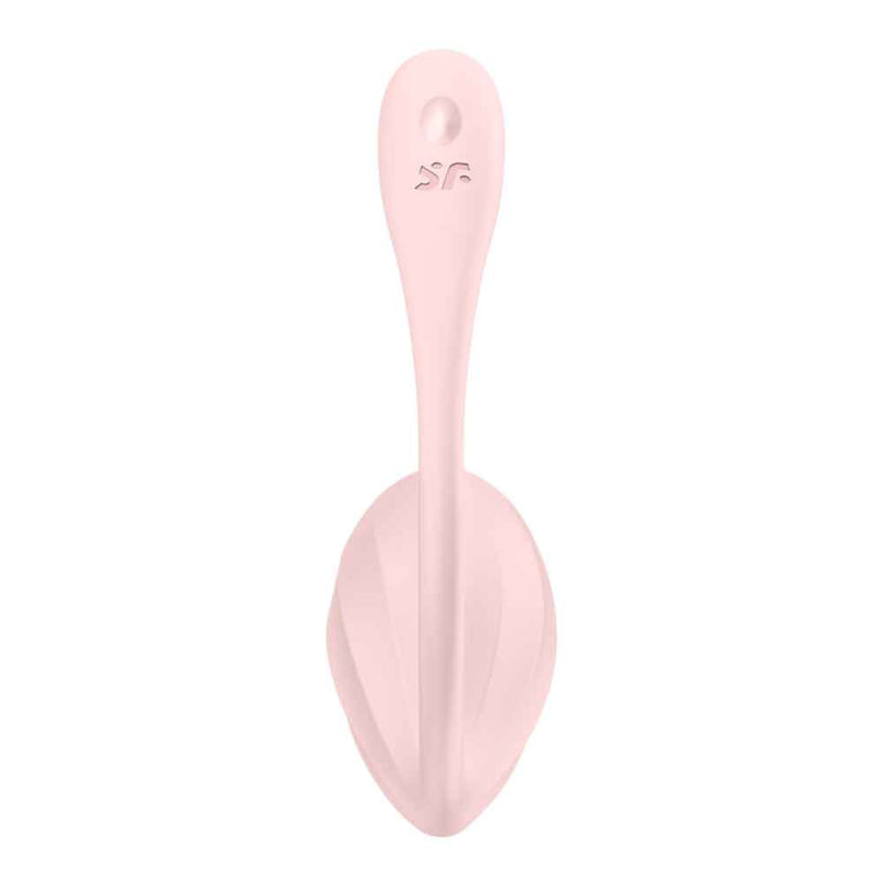 Satisfyer Ribbed Petal Connect App - Rose