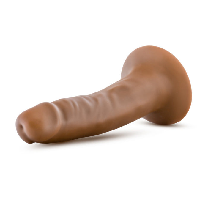 Eden 5" Long Brown Silicone Suction Realistic Dildo