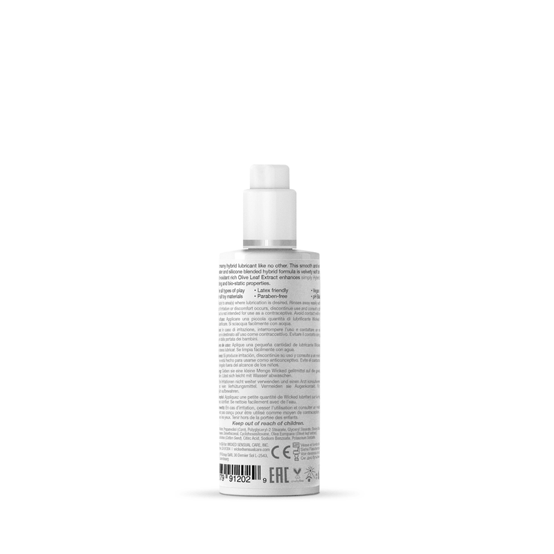 Wicked Sensual Care Simply Hybrid Fragrance Free Lubricant - 2.3 Fl. Oz.