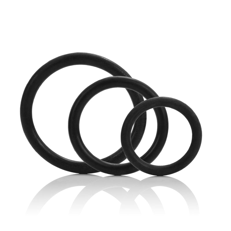 CalExotics Tri-Rings - Black