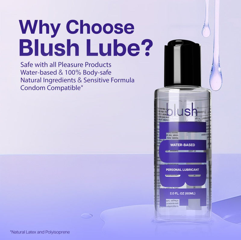 Water-Based Personal Lubricant By Blush® | 100% Body-Safe