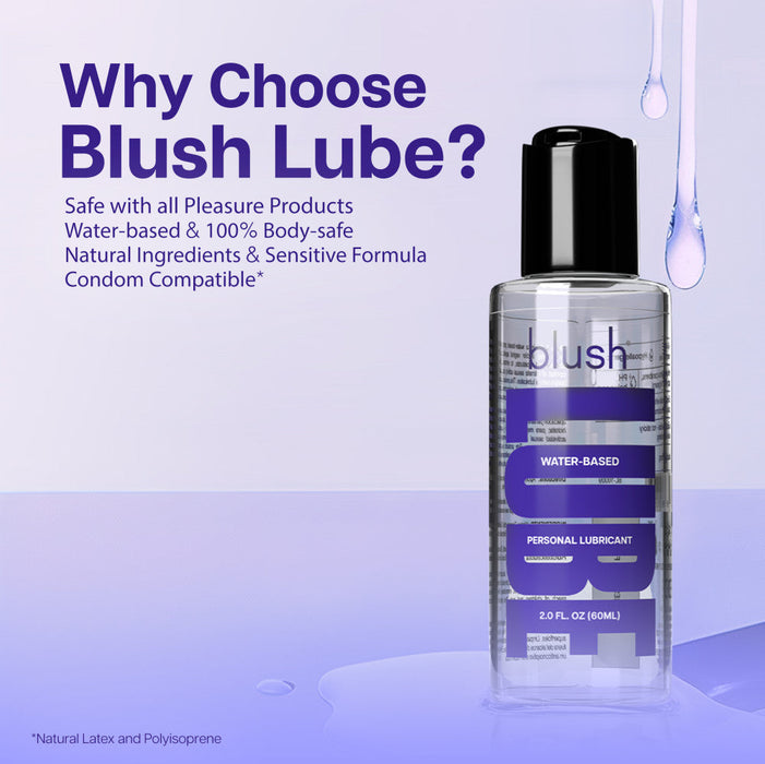 Water-Based Personal Lubricant By Blush® | 100% Body-Safe
