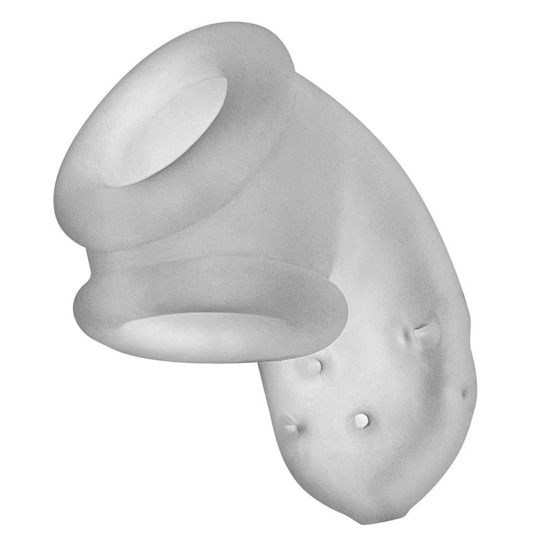 Oxballs Airlock Air-Lite Vented Chastity - Clear Ice