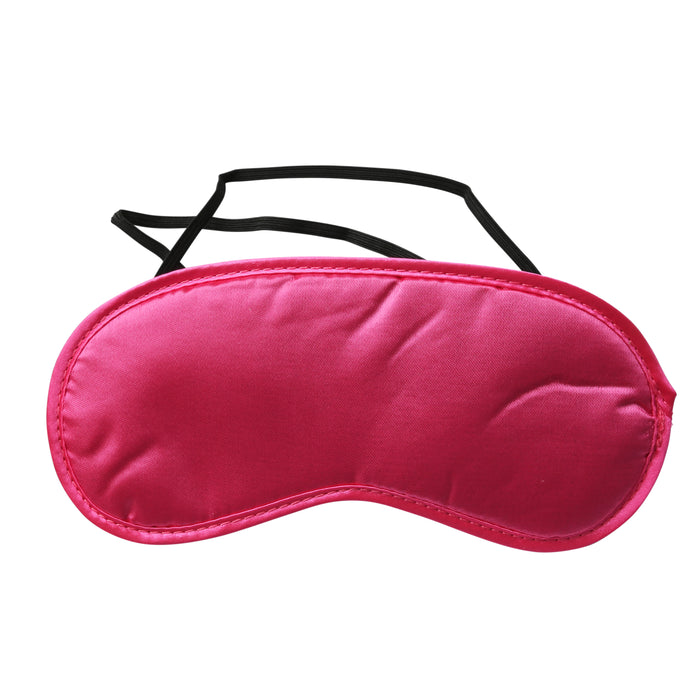 "Sex and Mischief Satin Blindfold - Hot Pink SS100-04"