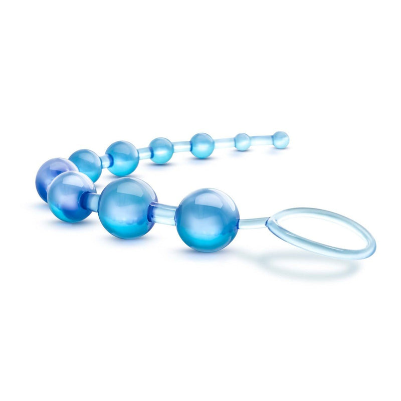 B Yours Basic Blue 12.70-Inch Anal Beads