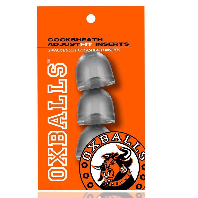 Oxballs Cocksheath Adjustfit 3 Pack Bullet Inserts