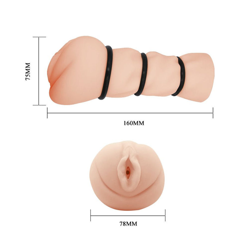Pretty Love Crazy Bull Pocket Pussy - Stroker Masturbator - Realistic Pocket Pussy