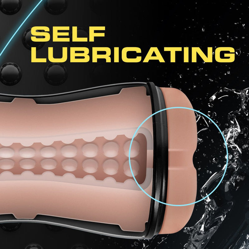Coverboy The Surfer Dude Self Lubricating Realistic Beige Butt Stroker