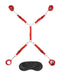 "7 Pc Bed Spreader - Red EL-LF1328-RED"