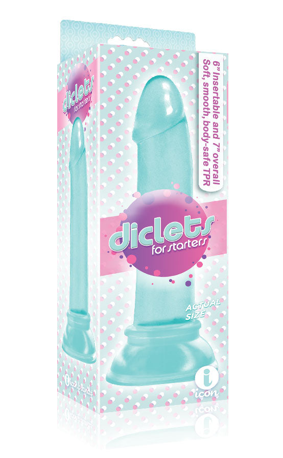 Icon Brands The 9's - Diclet's 7 Inch Jelly Dong - Aqua Aqua