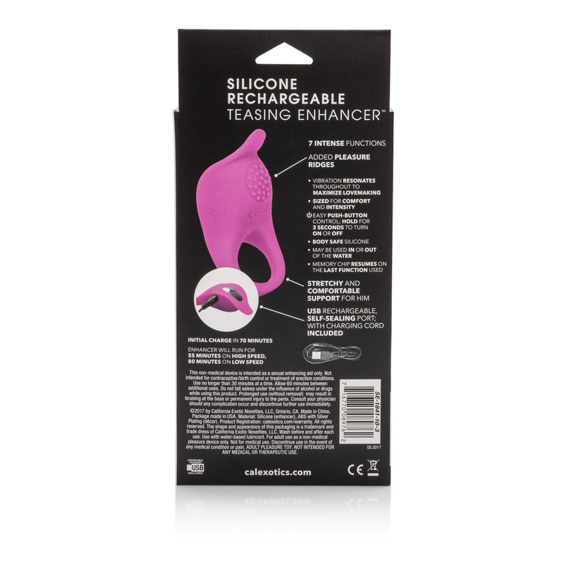 CalExotics Silicone Rechargeable Teasing Enhancer