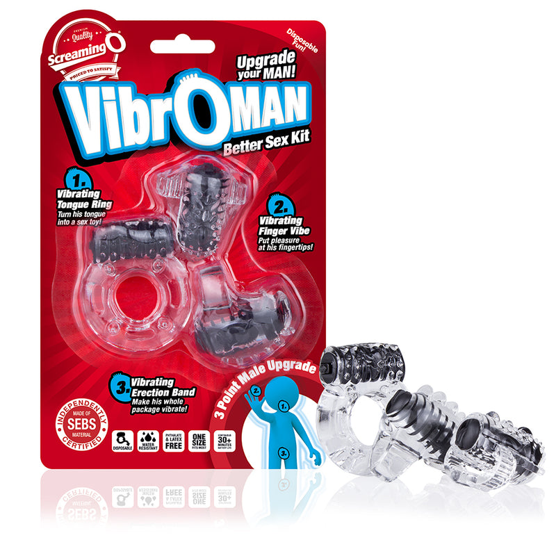 Screaming O Screaming O Vibro Man - Each - Black