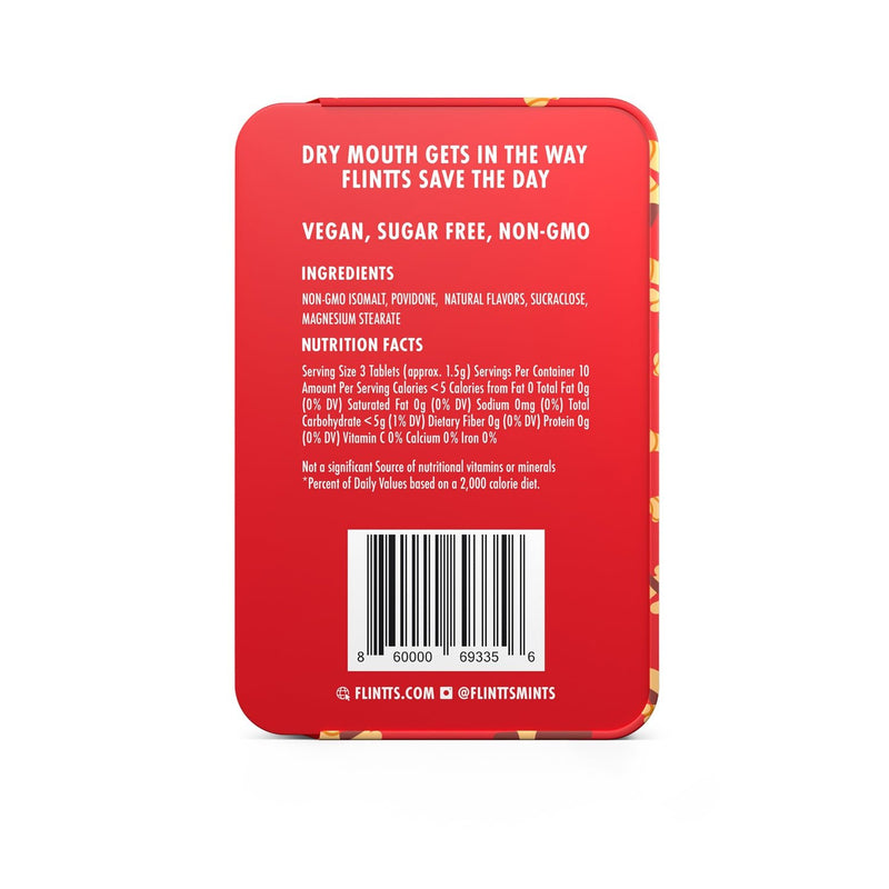 Flintts Mints Flintts Mouth Watering Mints Cinnamon Ginger - F-Strength 300