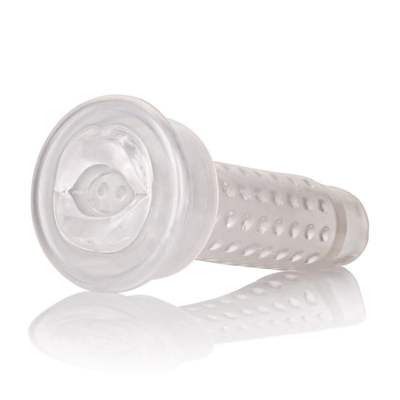 CalExotics Optimum Series Stroker Pump Sleeve Mouth - Stroker Masturbator - Penis Pump Sleeve - Stroker Sleeve