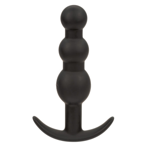 "Boundless Vibrating Beaded Plug - Black SE2700532"