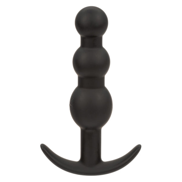CalExotics Boundless Vibrating Beaded Plug - Black