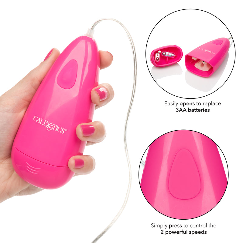 CalExotics Waterproof Gyrating Bullet - Pink