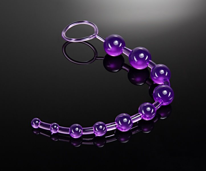 B Yours Basic Purple 12.70-Inch Anal Beads