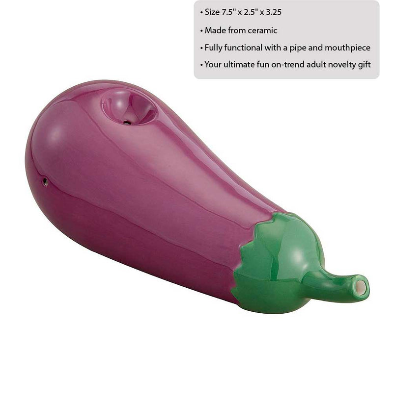 Fashioncraft Egg Plant Shaped Pipe