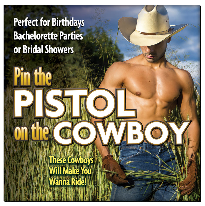 "Pin the Pistol on the Cowboy LG-BG052"