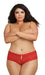 "Open Back Panty - Red - 1x DG-1442XRD1X"