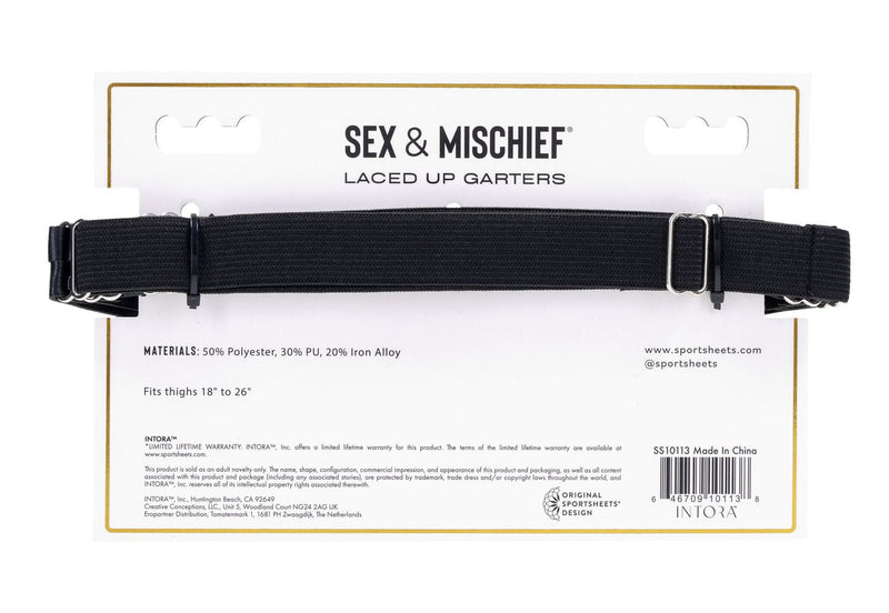 Sportsheets Laced Up Garters