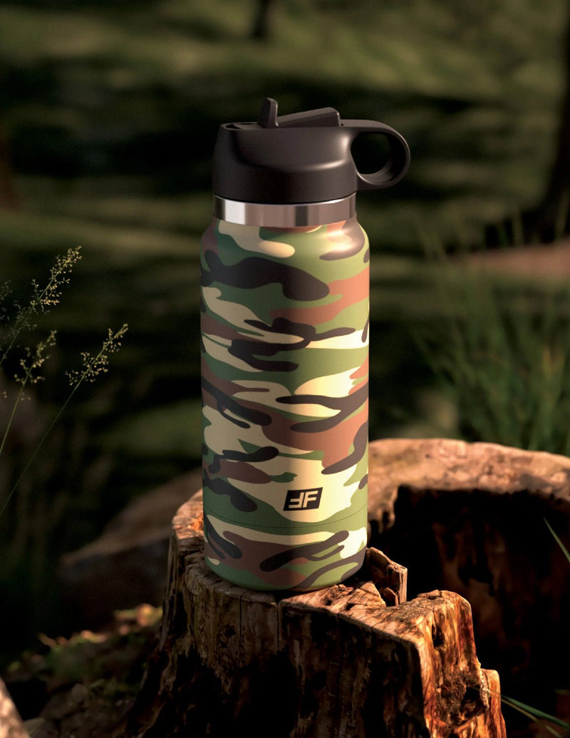 Pipedream Fap Flask - Happy Camper - Stroker Masturbator - Canister Masturbation Cup