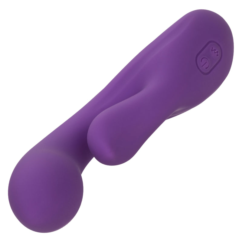 CalExotics Stella Liquid Silicone Dual Pleaser - Purple