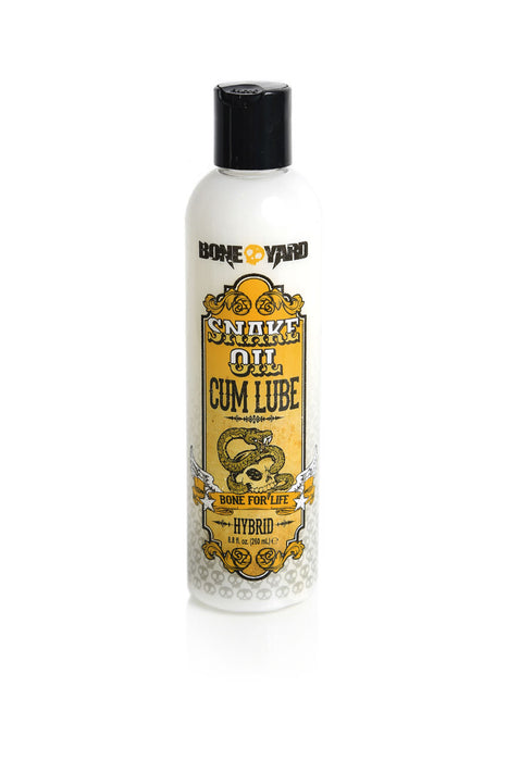 "Boneyard Snake Oil Cum Lube 8.8oz BY-0410"