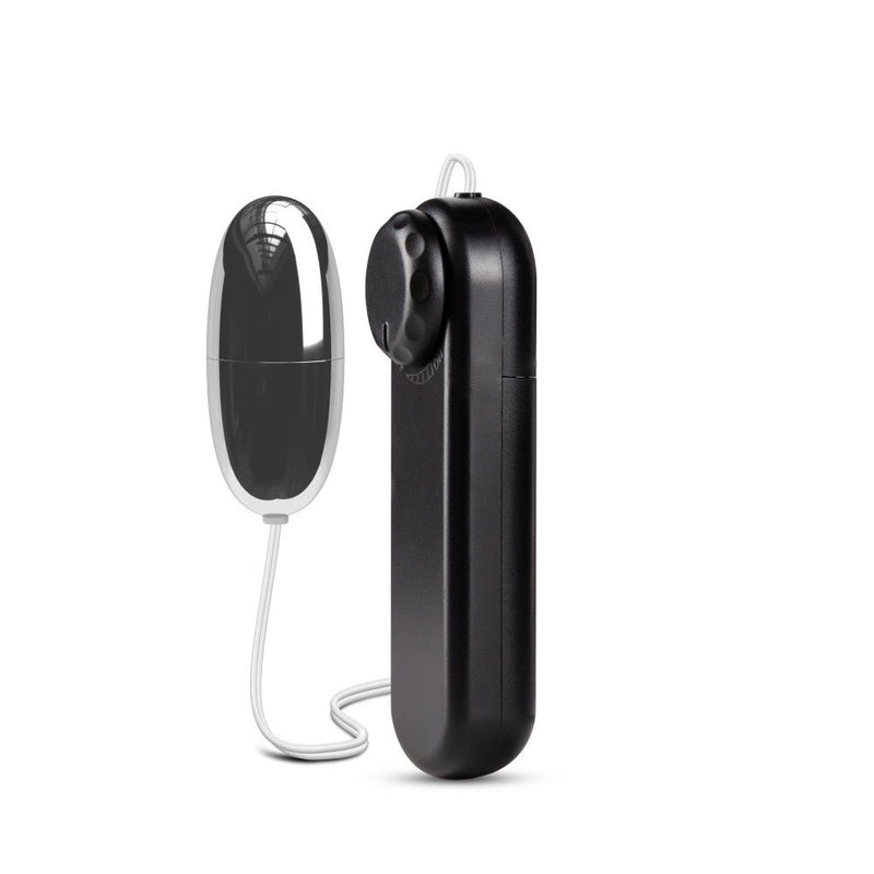 B Yours Silver Power Bullet Black 2-Inch Vibrating Bullet