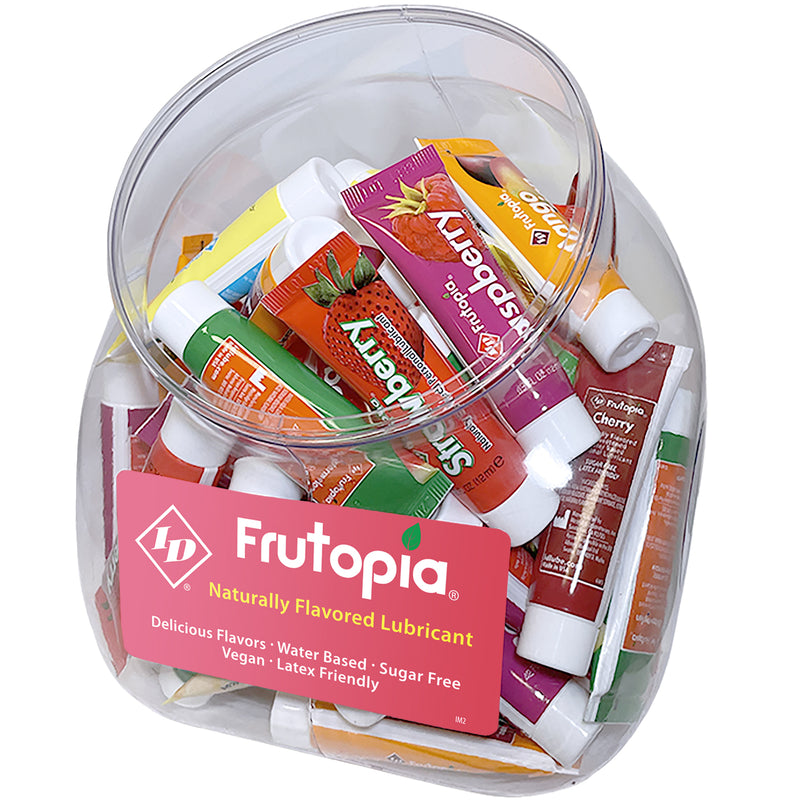 I.D. Lubricants Frutopia 12ml Assorted Tubes Jar