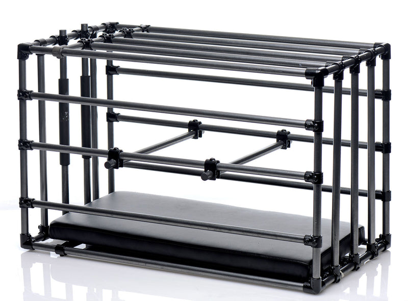 XR Brands Kennel Adjustable Cage With Padded Board