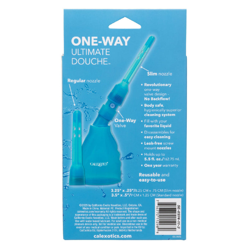 CalExotics One-Way Ultimate Douche - Blue