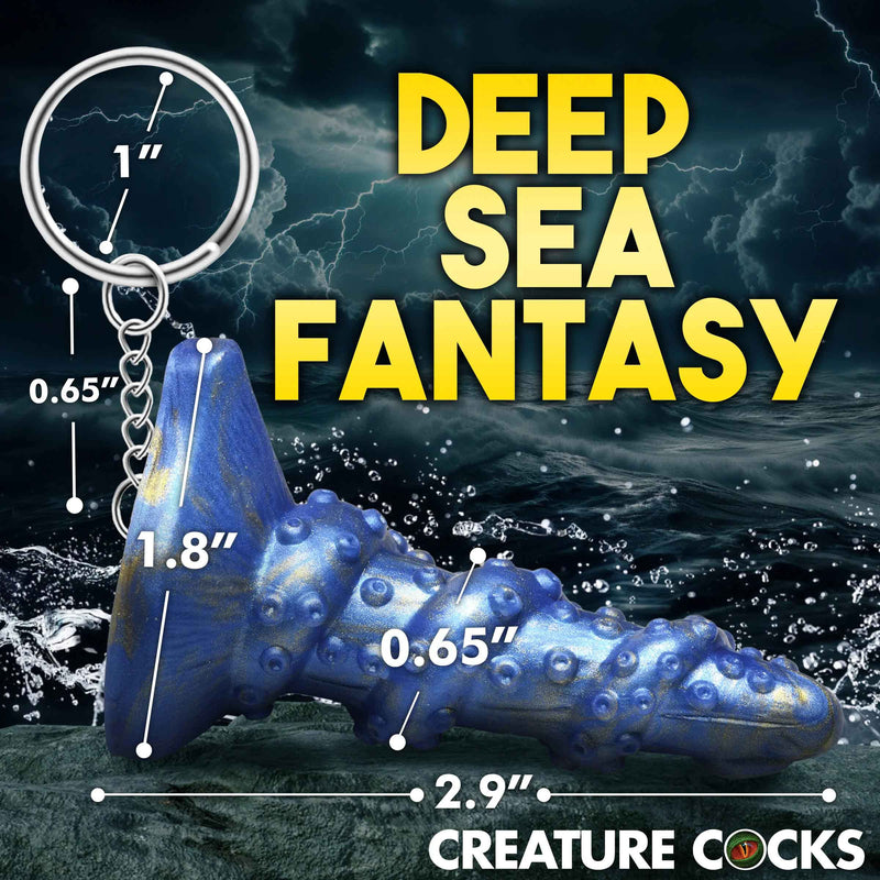 XR Brands Lord Kraken Keychain - Blue