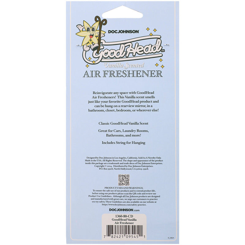 Doc Johnson Goodhead Air Freshener Vanilla