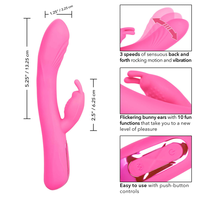 CalExotics Jack Rabbit Elite Rocking Rabbit - Pink