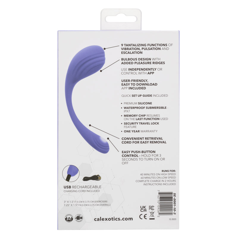 CalExotics Calexotics Connect Kegel Exerciser - Periwinkle