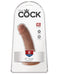 King Cock 6" Cock - Tan | AdultSex.Toys